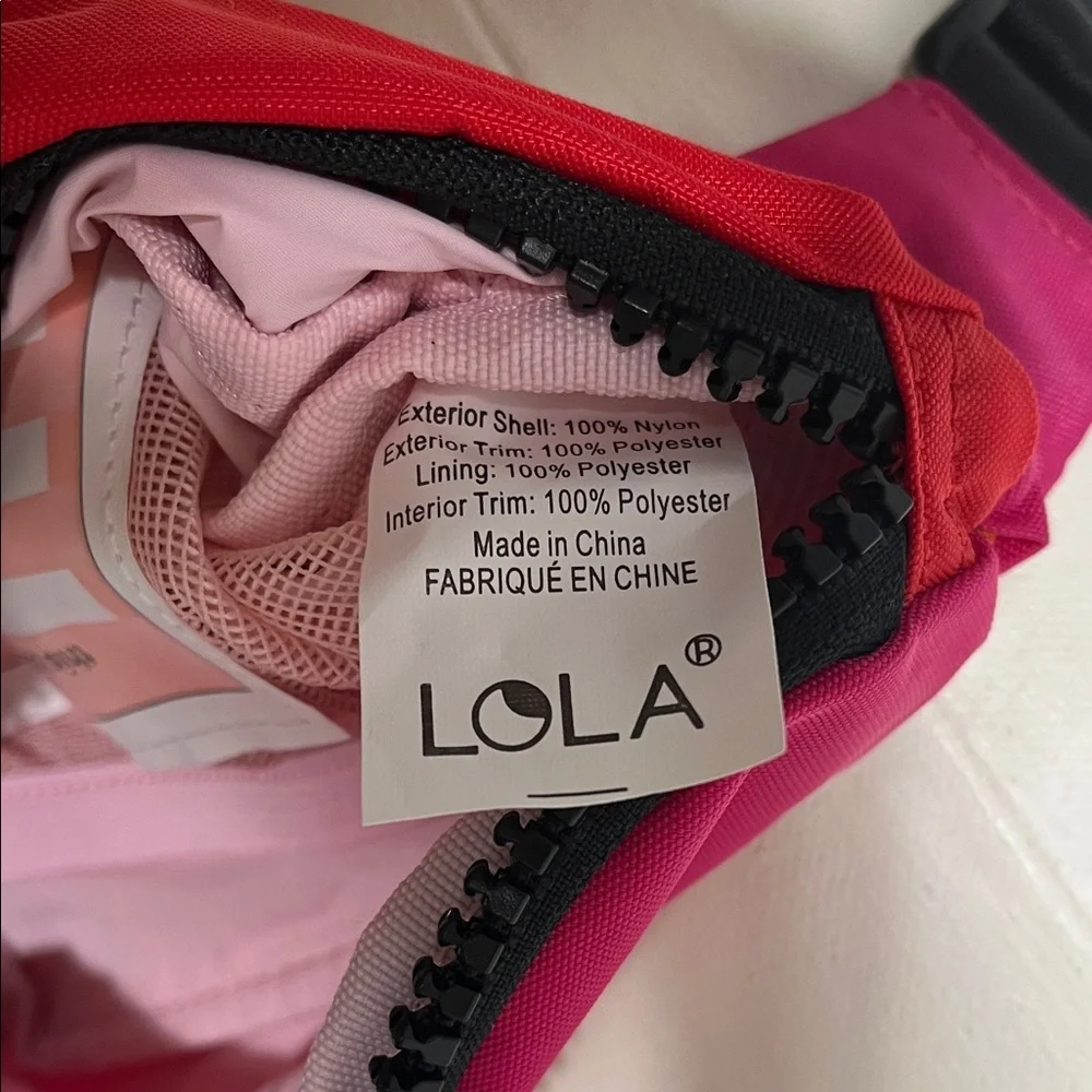 Lola Red and Orange Crossbody Bag - Picture 10 of 12